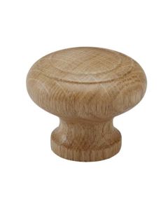 Kastknop Rillan - Hout / Eiken - Beslag Design