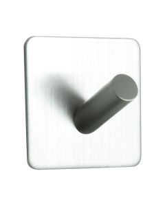 Base 200 1-Haak - Satijn RVS - Beslag Design