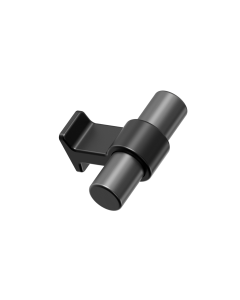 Bond Knop - Mat Zwart / Gun-metal 