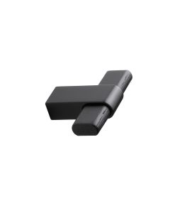 Crossing T Knop - Zwart