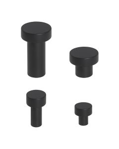 Mood Knop / Haken - Zwart - Beslag Design