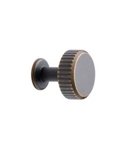 Villa Round Knop - Antiek Bruin