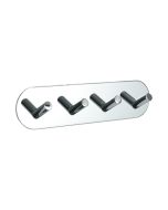 Base 100 4-Haak - RVS - Beslag Design