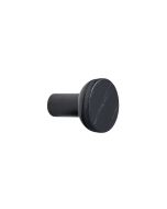 Bis Knop - Zwart Hout / Mat Zwart
