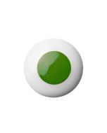 Dot Porselein Knop / Haak - Groen - Anne Black