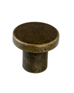 Dial Knop - Antiek Messing 