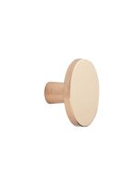 Plato Knop - Geborsteld Messing